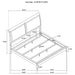 Bexhill 5-piece Eastern King Bedroom Set White