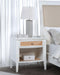 Bexhill 1-drawer Nightstand Bedside Table White