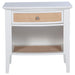 Bexhill 1-drawer Nightstand Bedside Table White