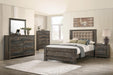 Ridgedale Dresser Mirror Weathered Brown