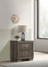 Janine 2-drawer Nightstand Grey