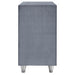 Antonella Upholstered 3-drawer Nightstand Grey