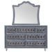 Antonella 7-drawer Upholstered Dresser with Mirror Grey