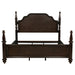 Andover 63-inch Four Poster Eastern King Bed Dark Oak