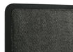 Cavelle 51-inch Upholstered Eastern King Bed Black