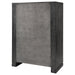 Lorenzo 5-drawer Bedroom Chest Dark Grey