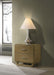 Amsbury 2-drawer Nightstand Bedside Table Nutmeg