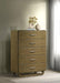 Amsbury 5-drawer Chest of Drawers Nutmeg