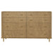 Arini 5-piece Eastern King Bedroom Set Cream and Sand Wash