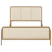 Arini 56-inch Eastern King Panel Bed Cream and Sand Wash