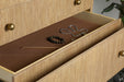 Arini 5-piece California King Bedroom Set Cream and Sand Wash