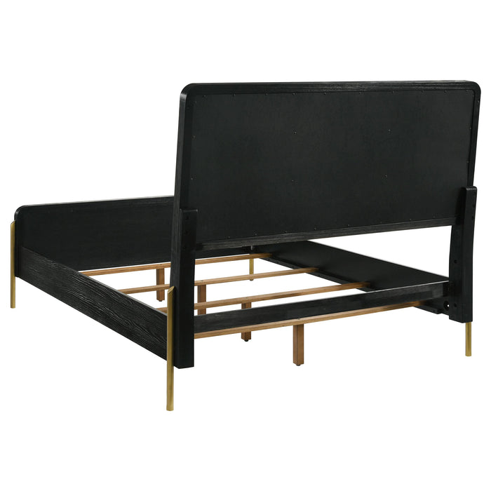 Arini 4-piece California King Bedroom Set Cream and Black