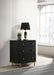 Arini 3-drawer Nightstand Black