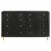 Arini 8-drawer Dresser Black