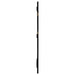 Arini Cane Weave Full Length Standing Floor Mirror Black