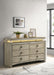 Giselle 8-drawer Dresser Rustic Beige