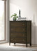 Wilkes 4-drawer Chest of Drawers Dark Cocoa