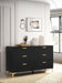 Kendall 6-drawer Dresser Black