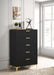 Kendall 5-drawer Bedroom Chest Black