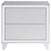 Larue 4-piece Eastern King Bedroom Set Silver