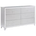 Larue 5-piece Eastern King Bedroom Set Silver