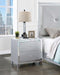 Larue 2-drawer Nightstand Silver