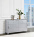Larue 6-drawer Dresser Silver