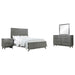 Nathan 4-piece Eastern King Bedroom Set Grey