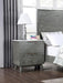 Nathan 2-drawer Nightstand Grey