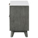 Nathan 2-drawer Nightstand Grey