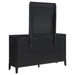 Brookmead 8-drawer Dresser with Mirror Black