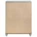 Veronica 5-drawer Bedroom Chest Light Silver