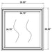 Lucia Dresser Mirror White