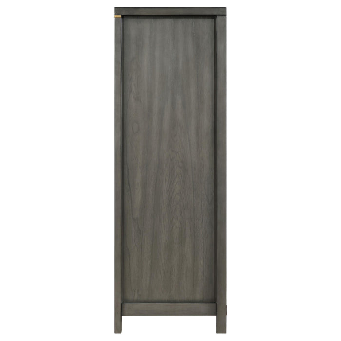 Kieran 5-drawer Bedroom Chest Grey
