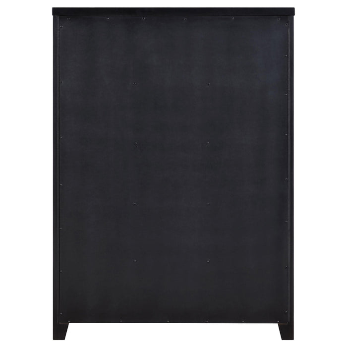 Kieran 5-drawer Bedroom Chest Grey