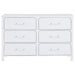 Anastasia 4-piece California King Bedroom Set Pearl White