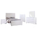 Anastasia 5-piece California King Bedroom Set Pearl White