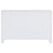 Anastasia 6-drawer Dresser Pearl White