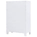 Anastasia 5-drawer Bedroom Chest Pearl White