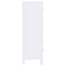 Anastasia 5-drawer Bedroom Chest Pearl White