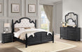 Celina 4-piece Eastern King Bedroom Set Black