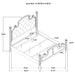 Celina 4-piece Eastern King Bedroom Set Black