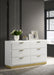 Caraway 6-drawer Dresser White
