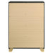 Caraway 4-drawer Bedroom Chest Black