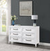 Marielle 6-drawer Bedroom Dresser Distressed White