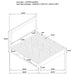 Kenora 56-inch Eastern King LED Storage Bed Barley Brown