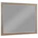 Kenora Dresser Mirror Barley Brown