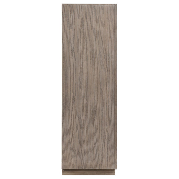 Kenora 5-drawer Bedroom Chest Barley Brown