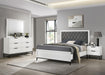 Sonora 4-piece Eastern King Bedroom Set White