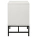 Sonora 2-drawer Nightstand Bedside Table White